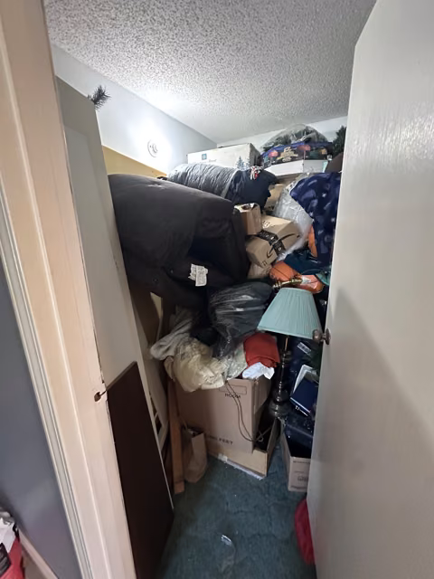 storage room: before organizing